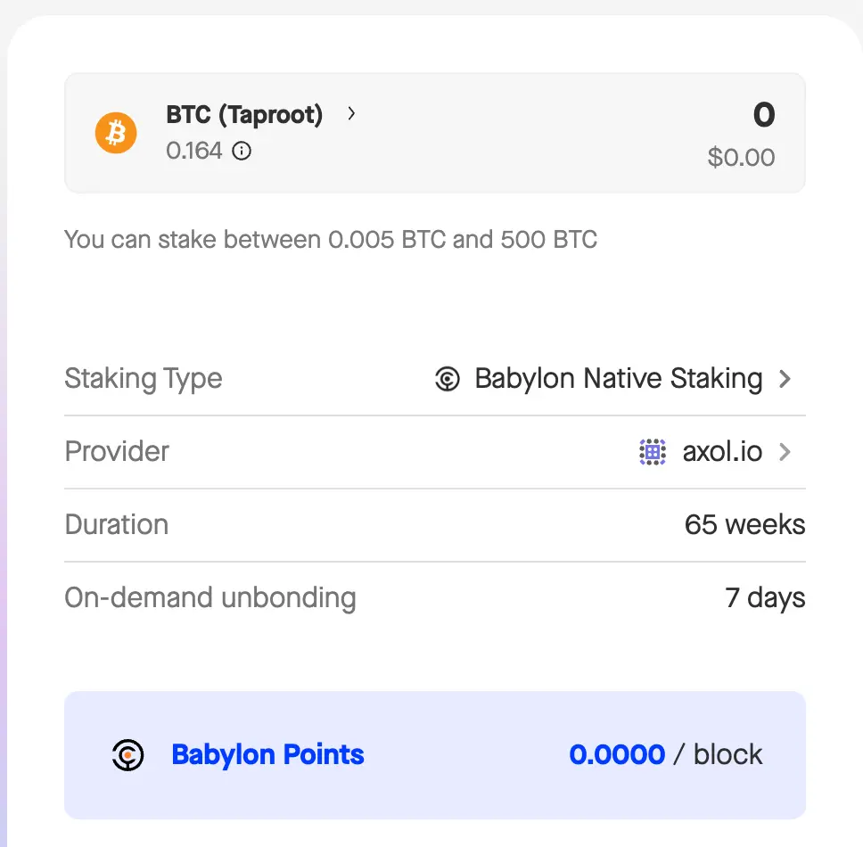 BTC Taproot Wallet